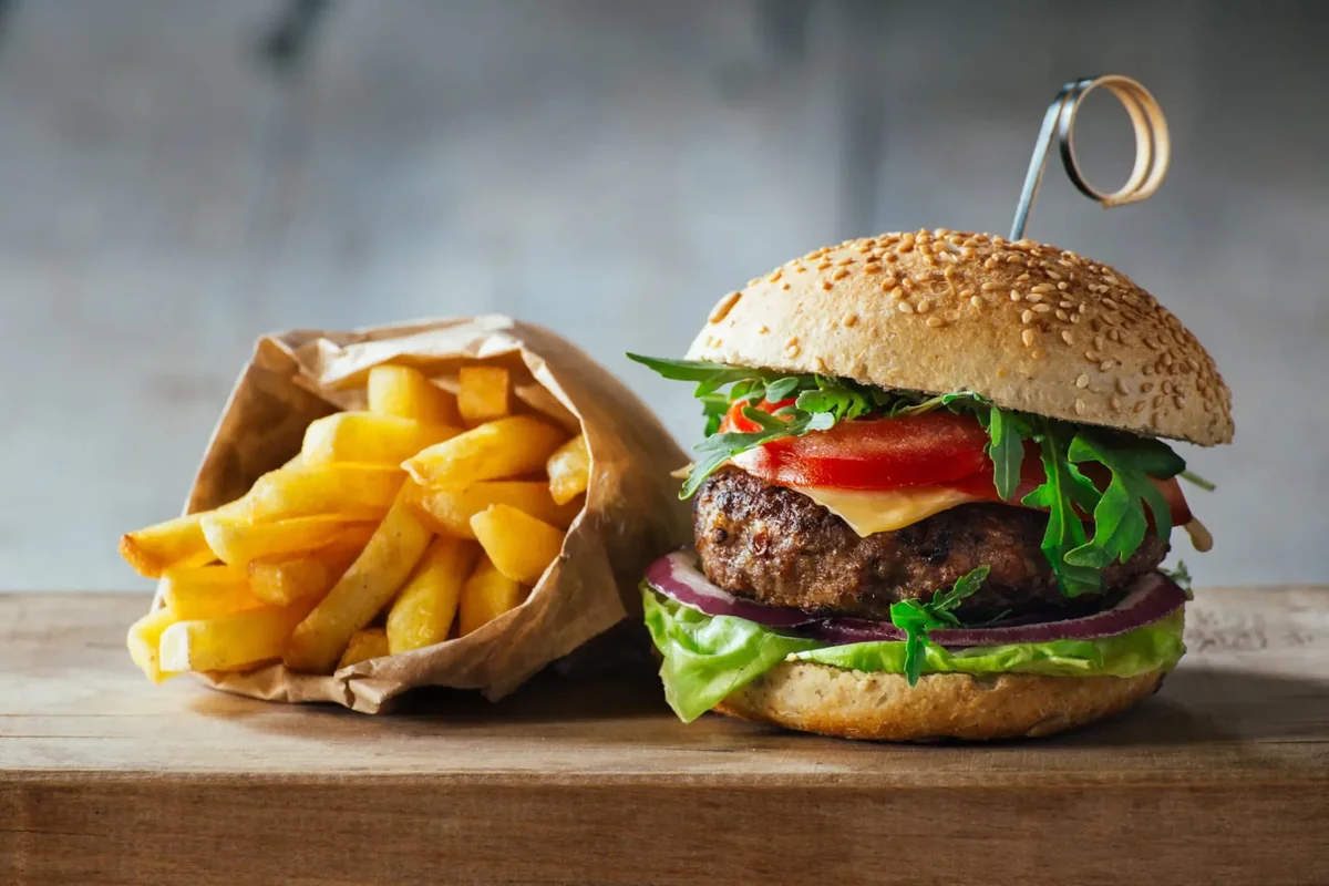 Illustration — Hamburgers maison